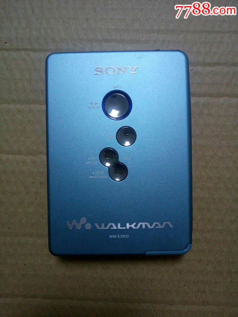 sonywm-ex610超薄随身听一台,裸机无其他任何附件!