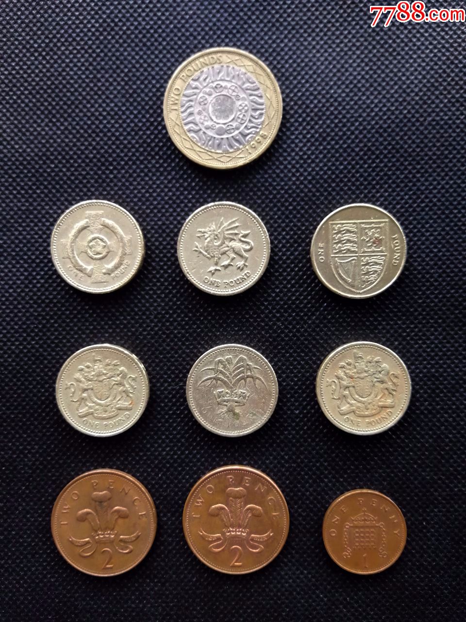 老版有收藏价值的英镑硬币