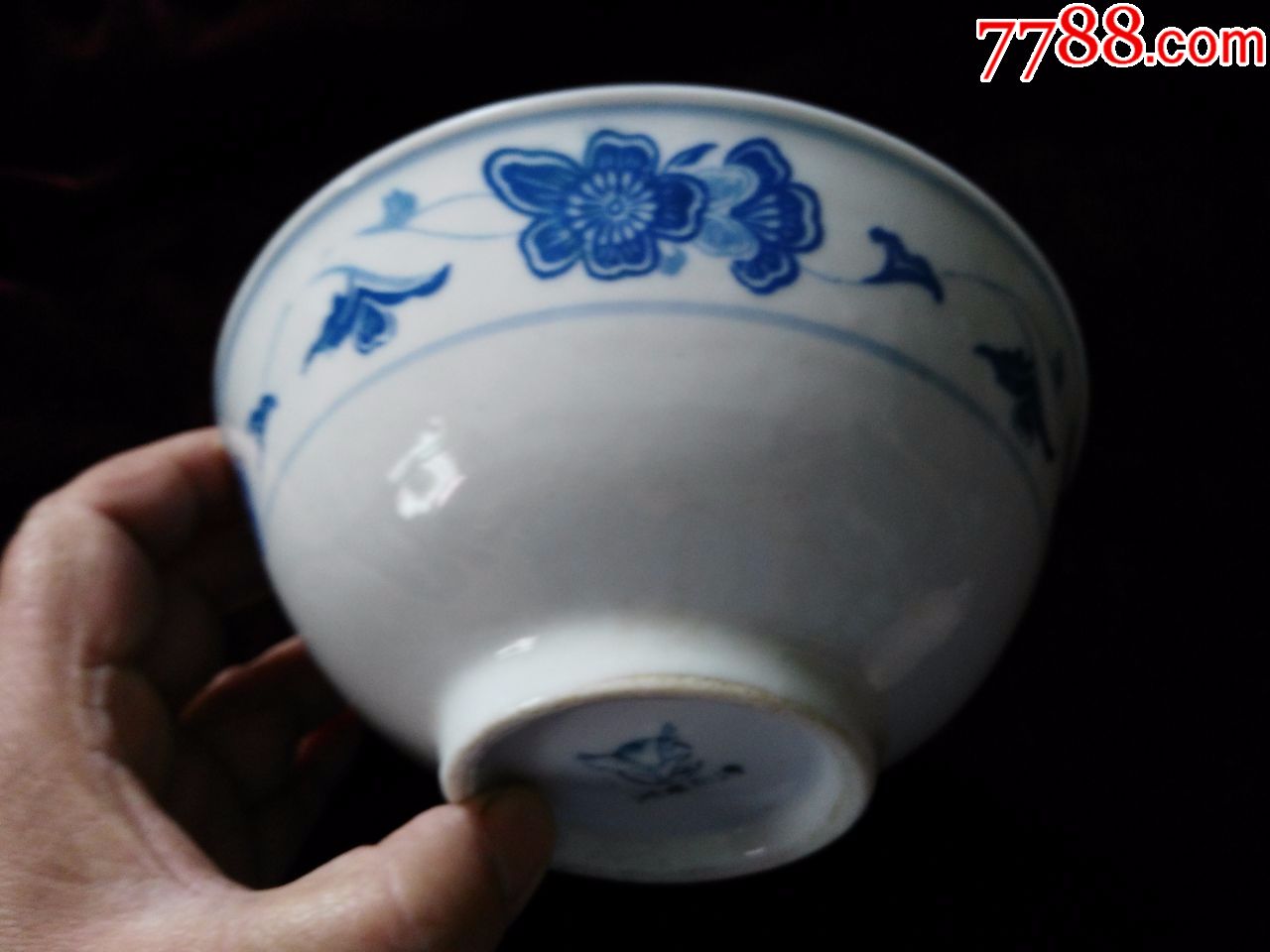 湖南石湾/花卉瓷碗