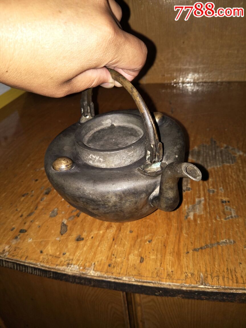 清代老锡壶