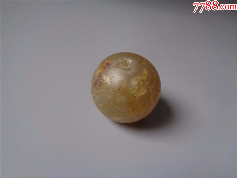 清代大玛瑙球