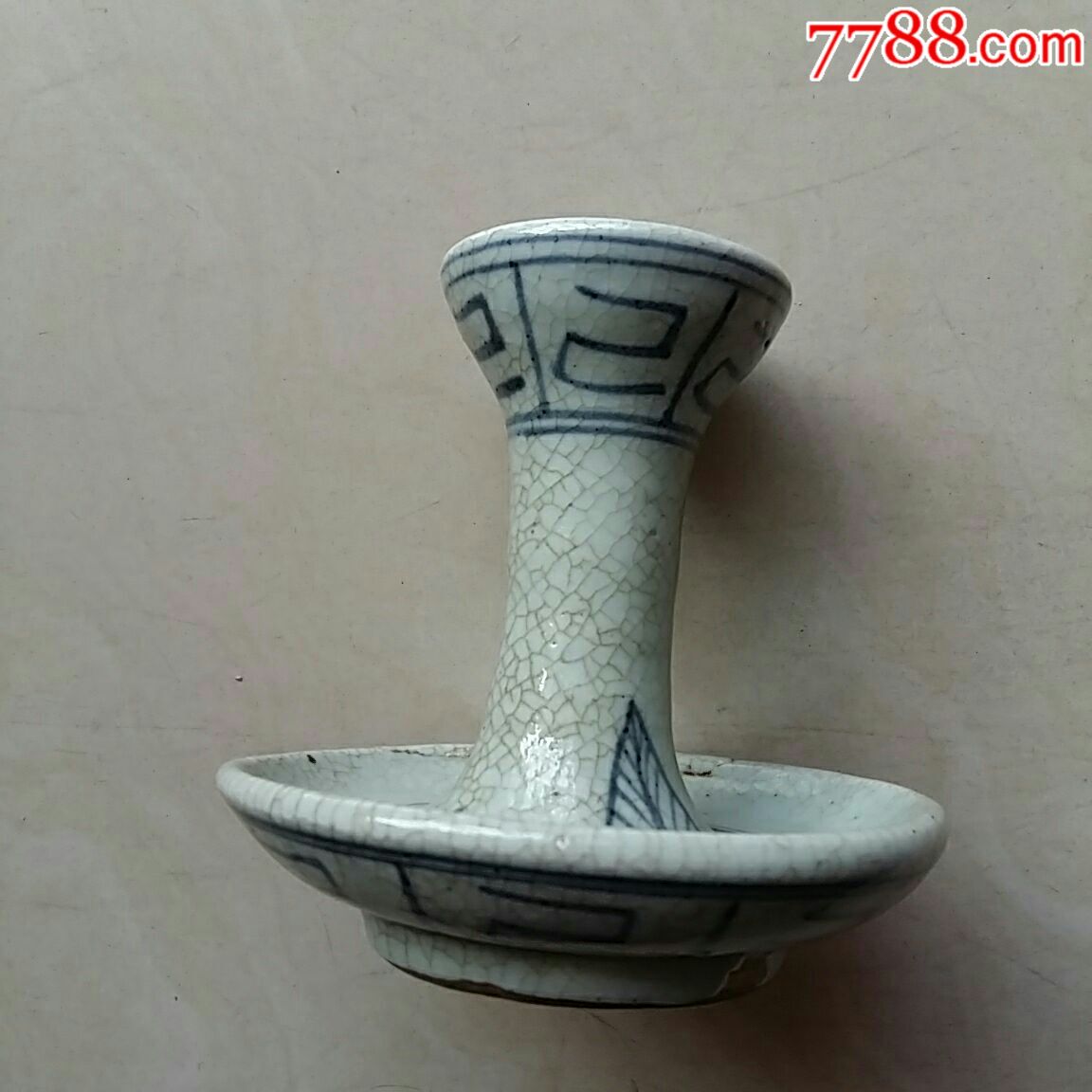 漂亮的清代灯盏