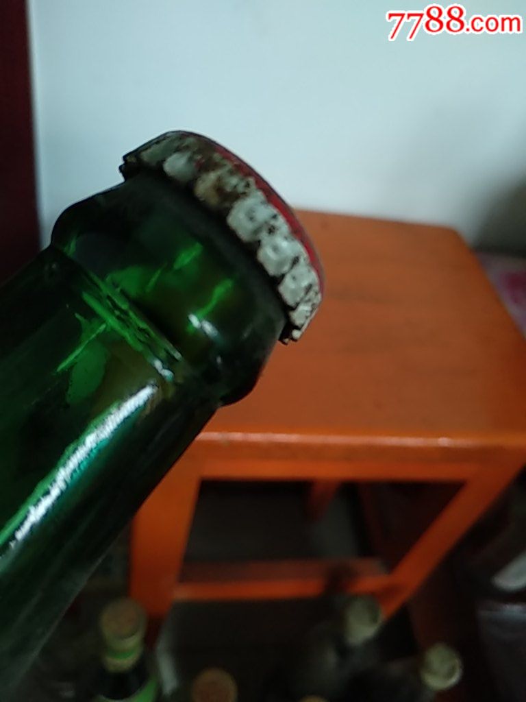 八十年代五星啤酒一瓶仅供收藏