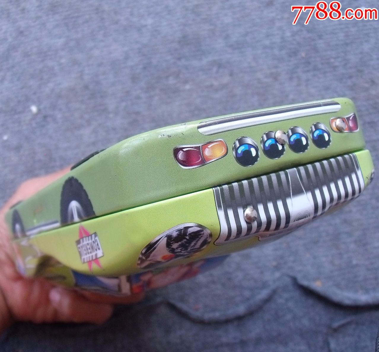 90年代车型多层架新式铁皮铅笔盒