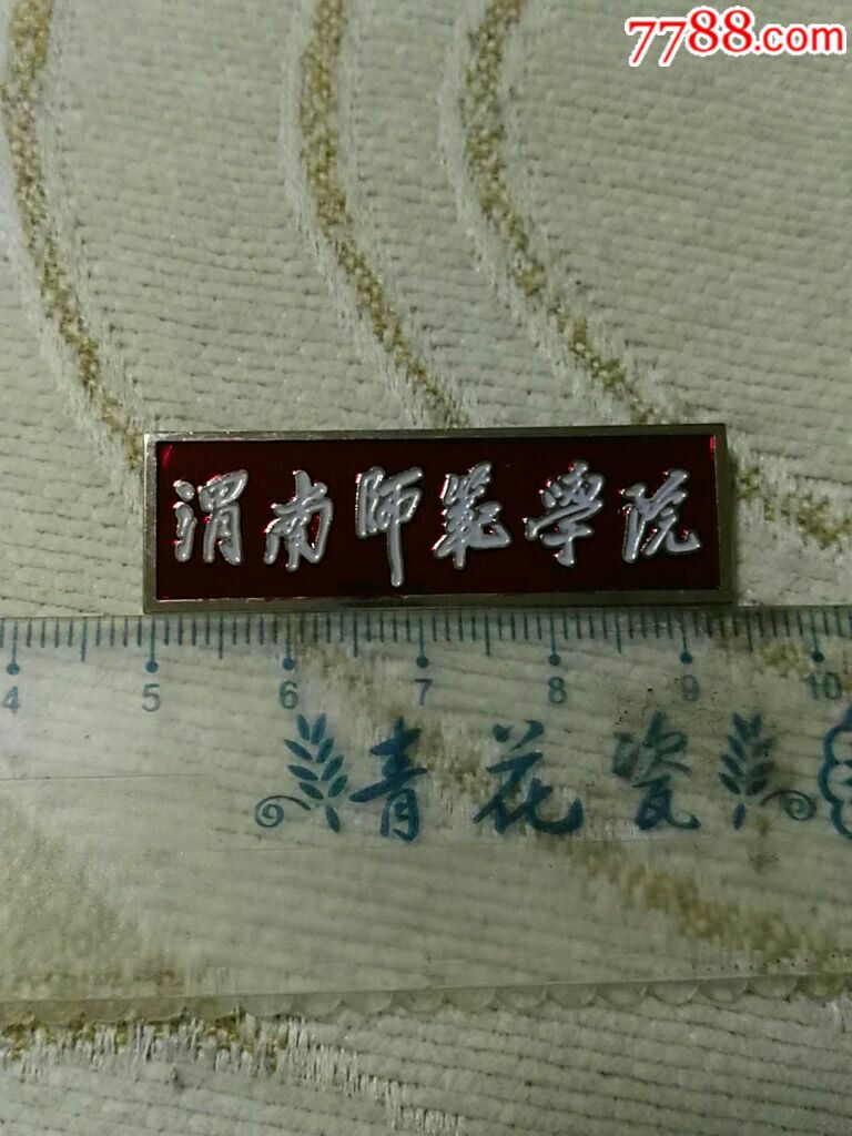 渭南师范学院校徽1枚