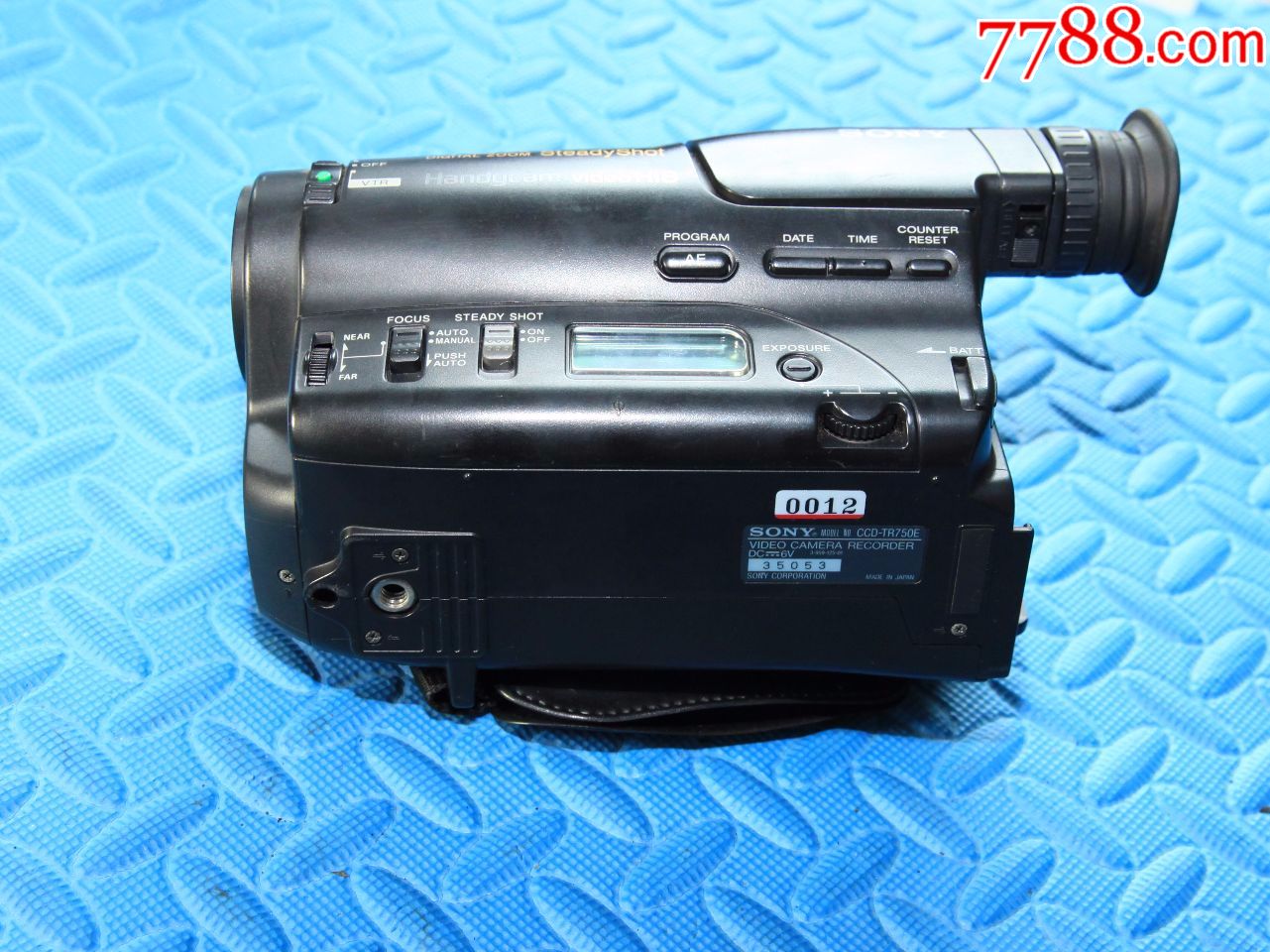 索尼sonyCCD-TR750E数码摄像机