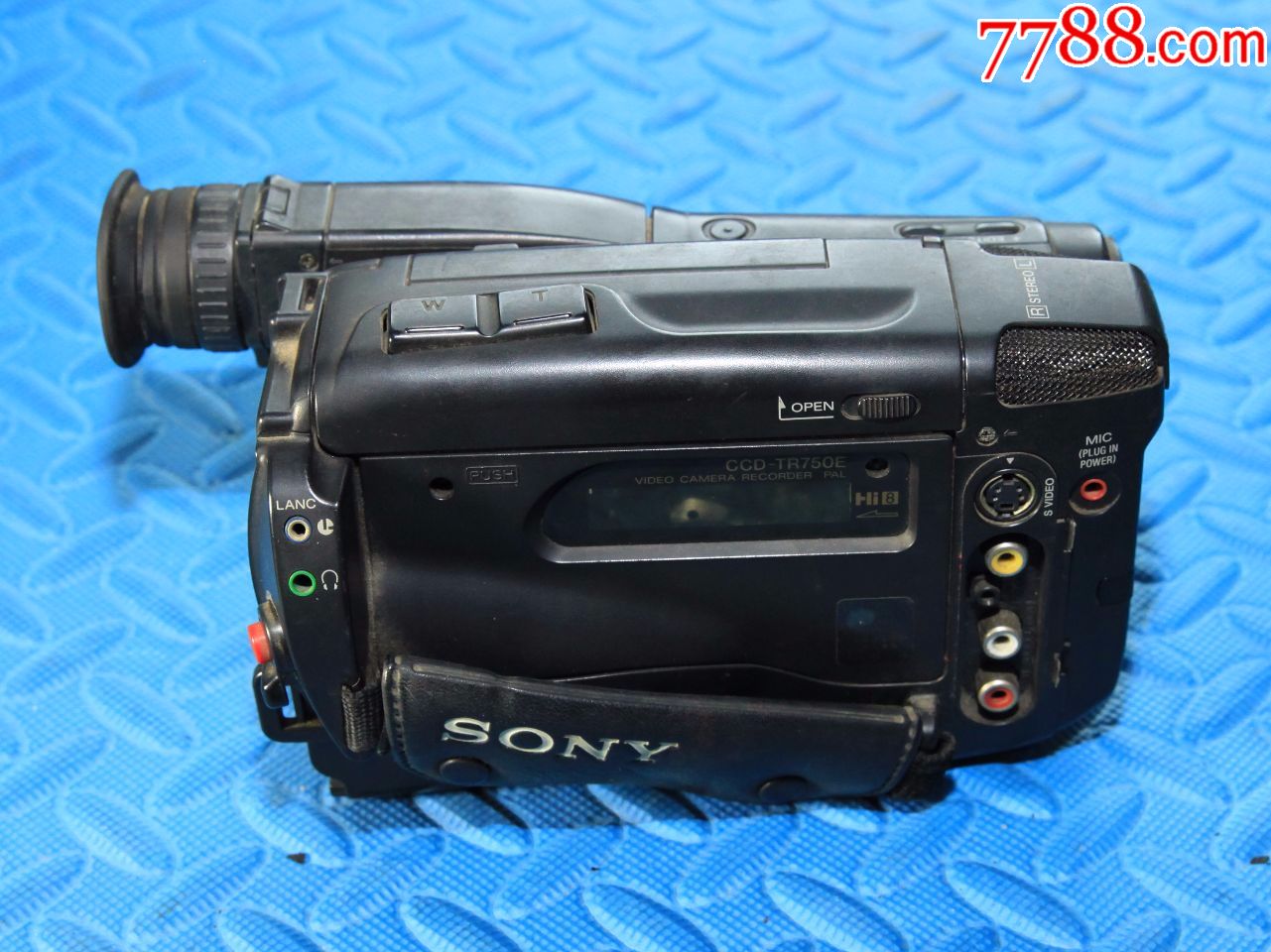 索尼sonyccd-tr750e数码摄像机