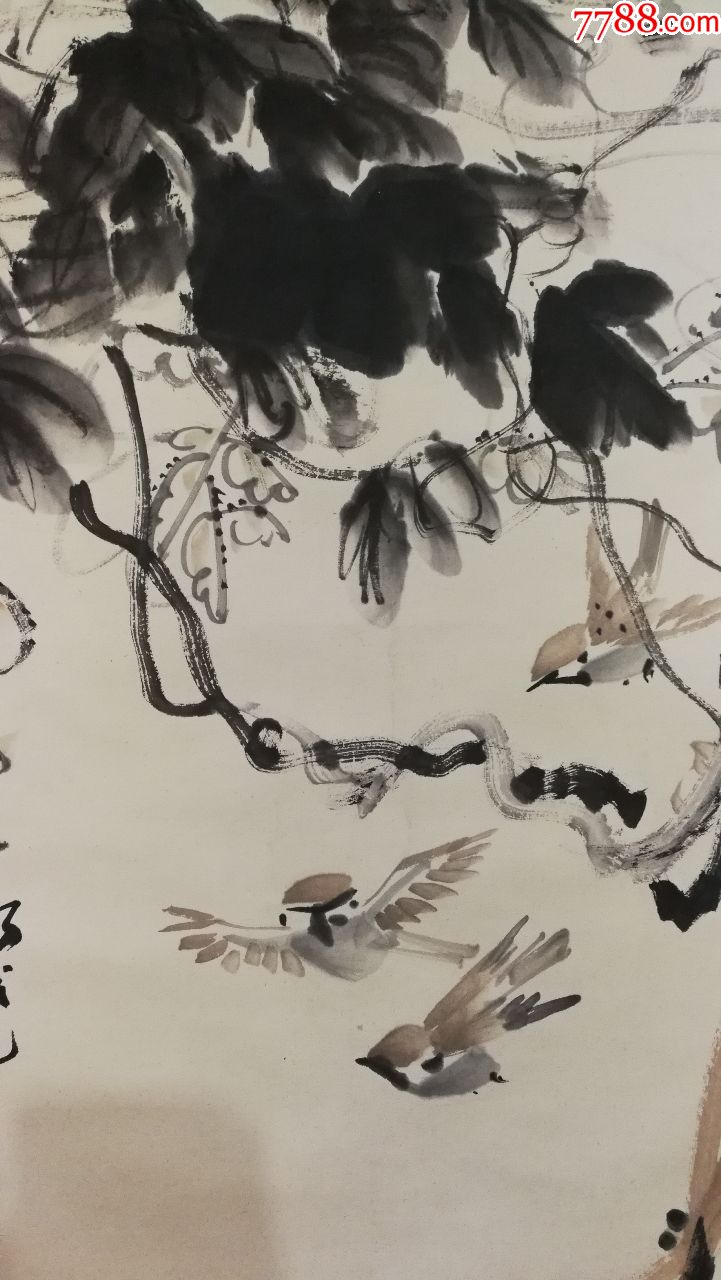 吴门画派研究会顾问,江苏美协理事【张辛稼】花鸟