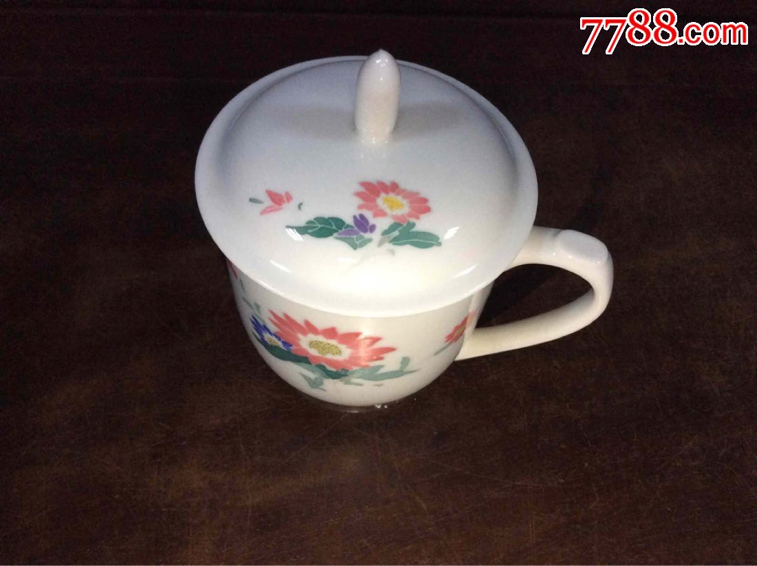 七八十年代醴陵创汇时期出口瓷茶杯