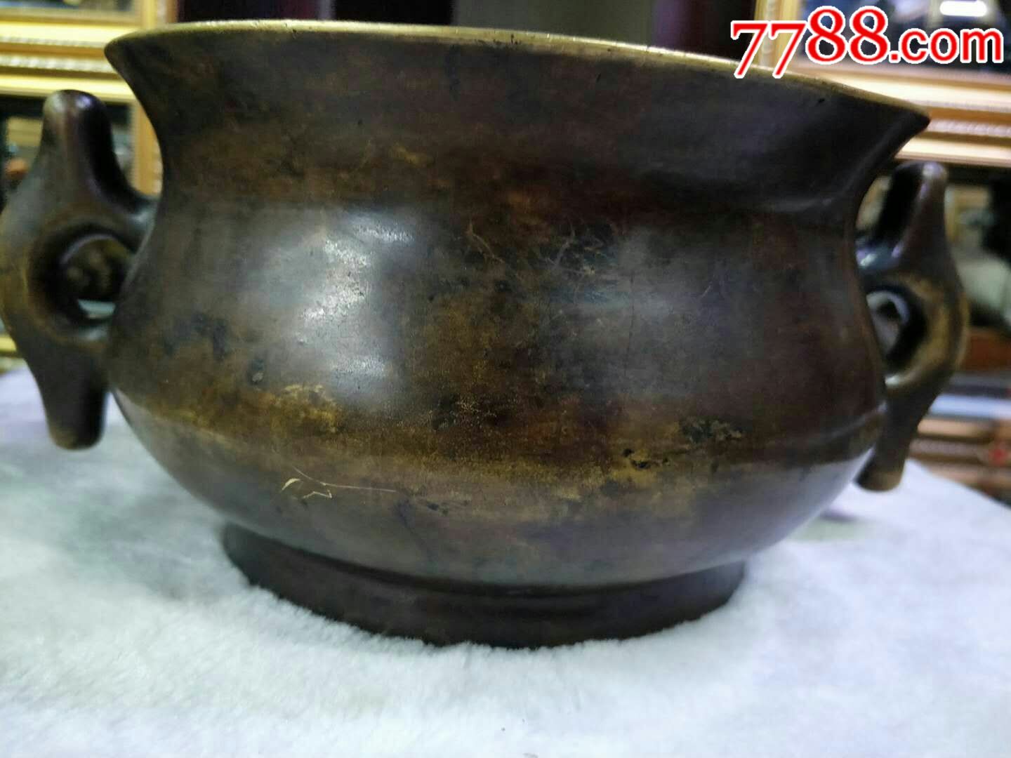 大清康熙年制香炉_价格3000元【古董小鸭】_第2张