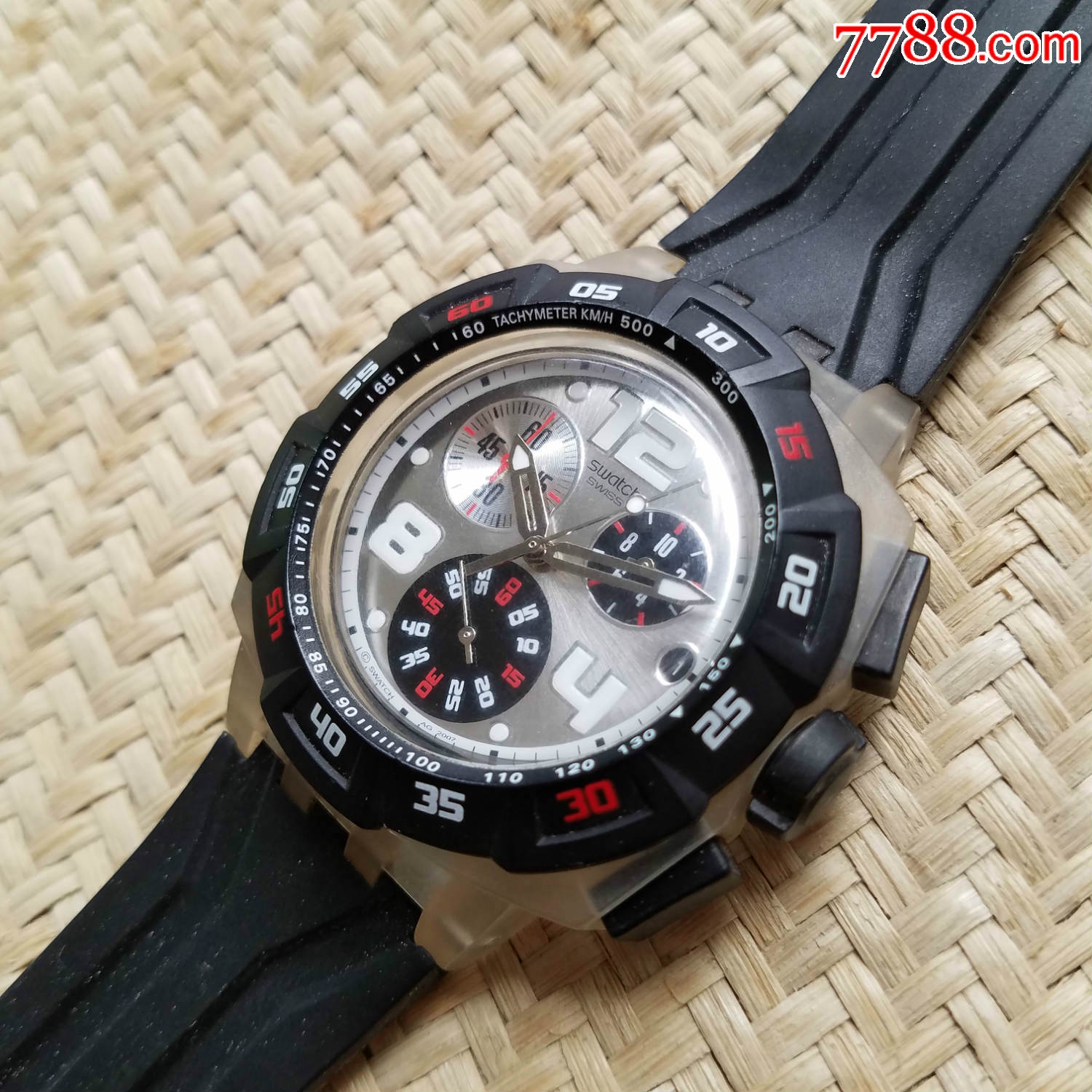 【瑞士v8认证eta机芯】【旋转活动外圈】瑞士swatch斯沃琪-精密计石英
