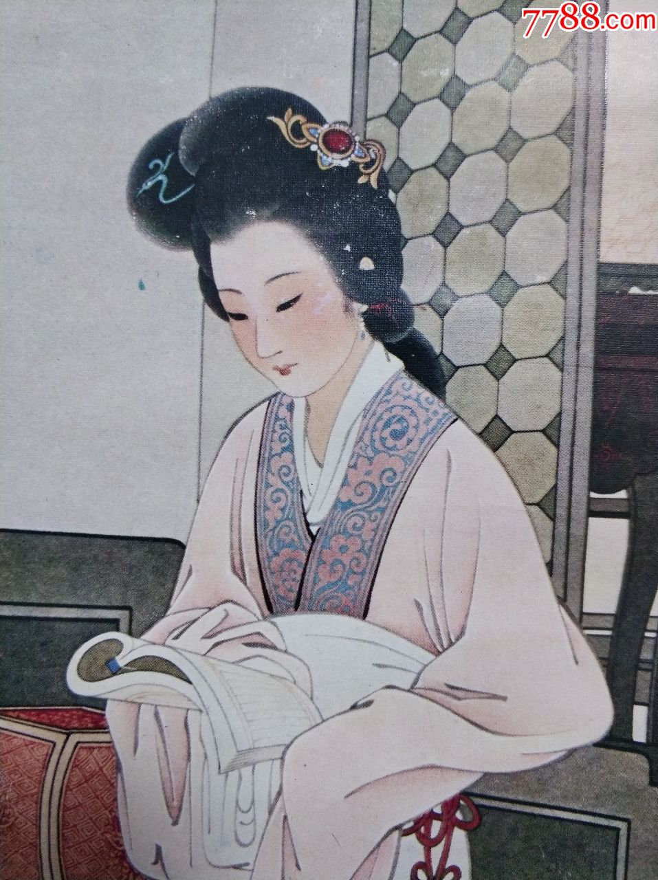 印刷画,红楼梦人物