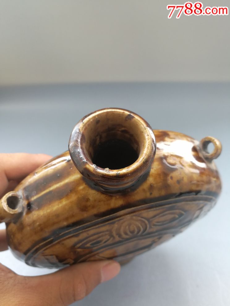 清末四系扁壶
