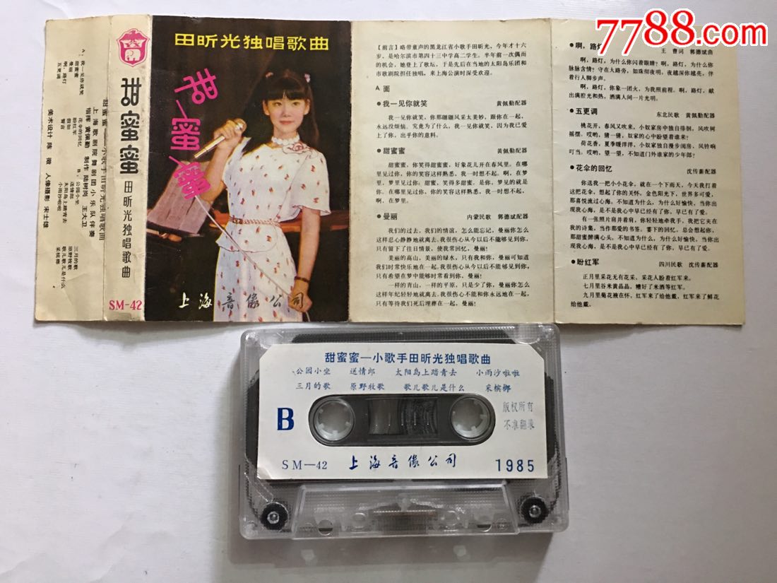 田昕光***甜蜜蜜(85版)