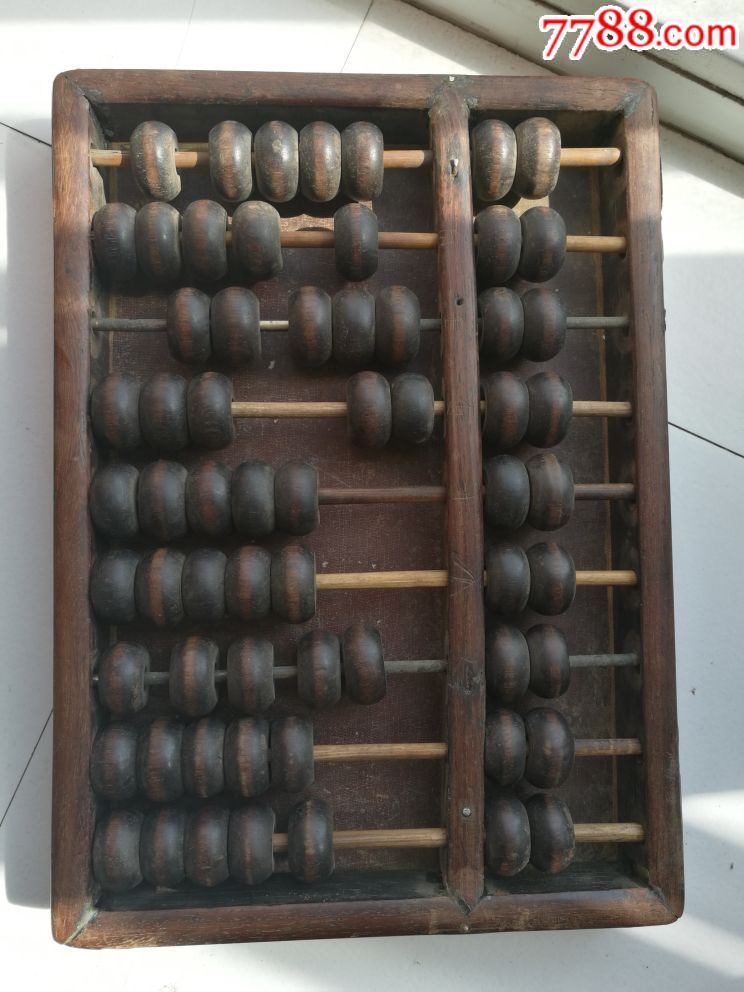 黄花梨算盘_价格150元_第1张