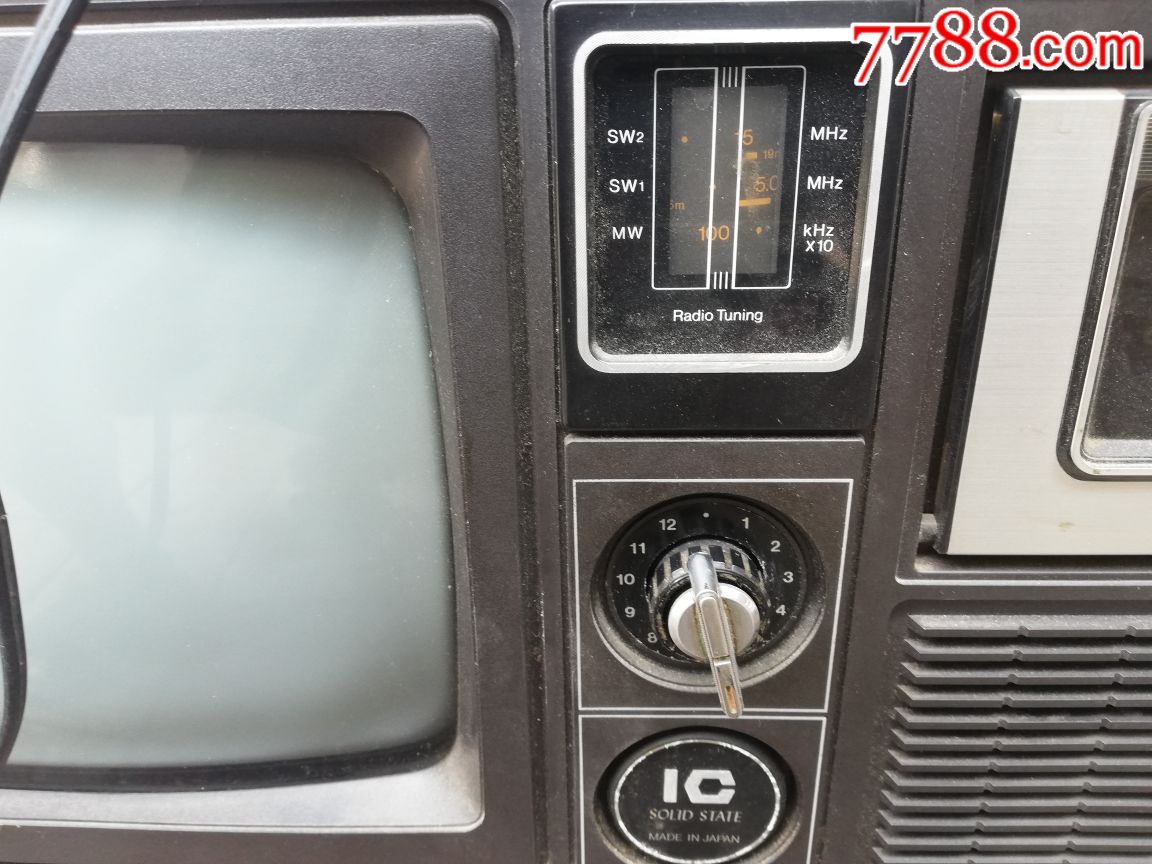 夏普10p_18p电视机录音机收音机一体