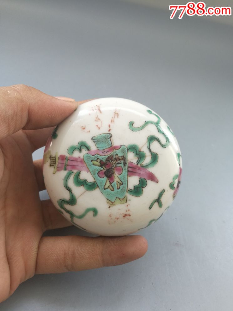 同治粉彩连升三级粉盒_价格220元【丶楼外青山】_第3张
