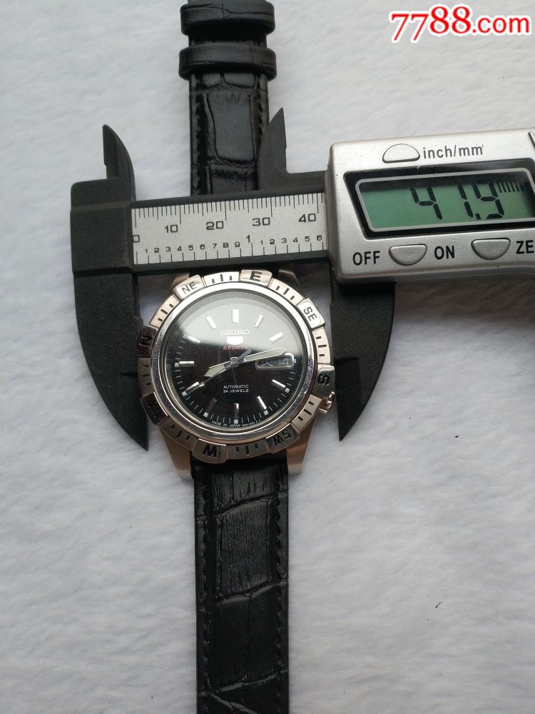 精工4R36全自动机械男表故障品