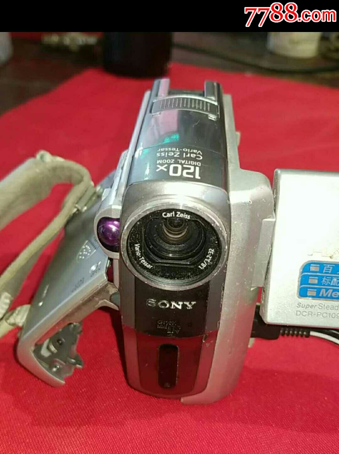 二手索尼dcr_1109e磁带摄像机