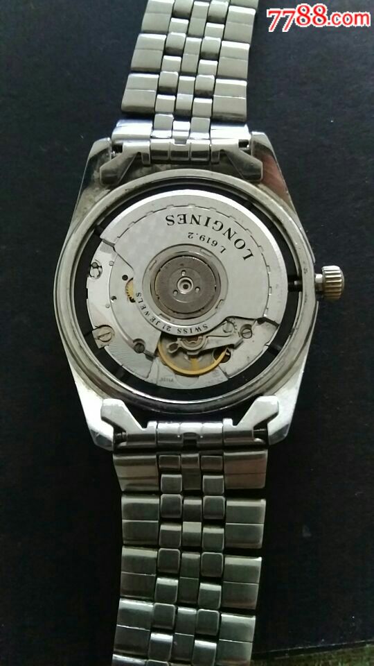 瑞士浪琴l619.2机芯男自动手表
