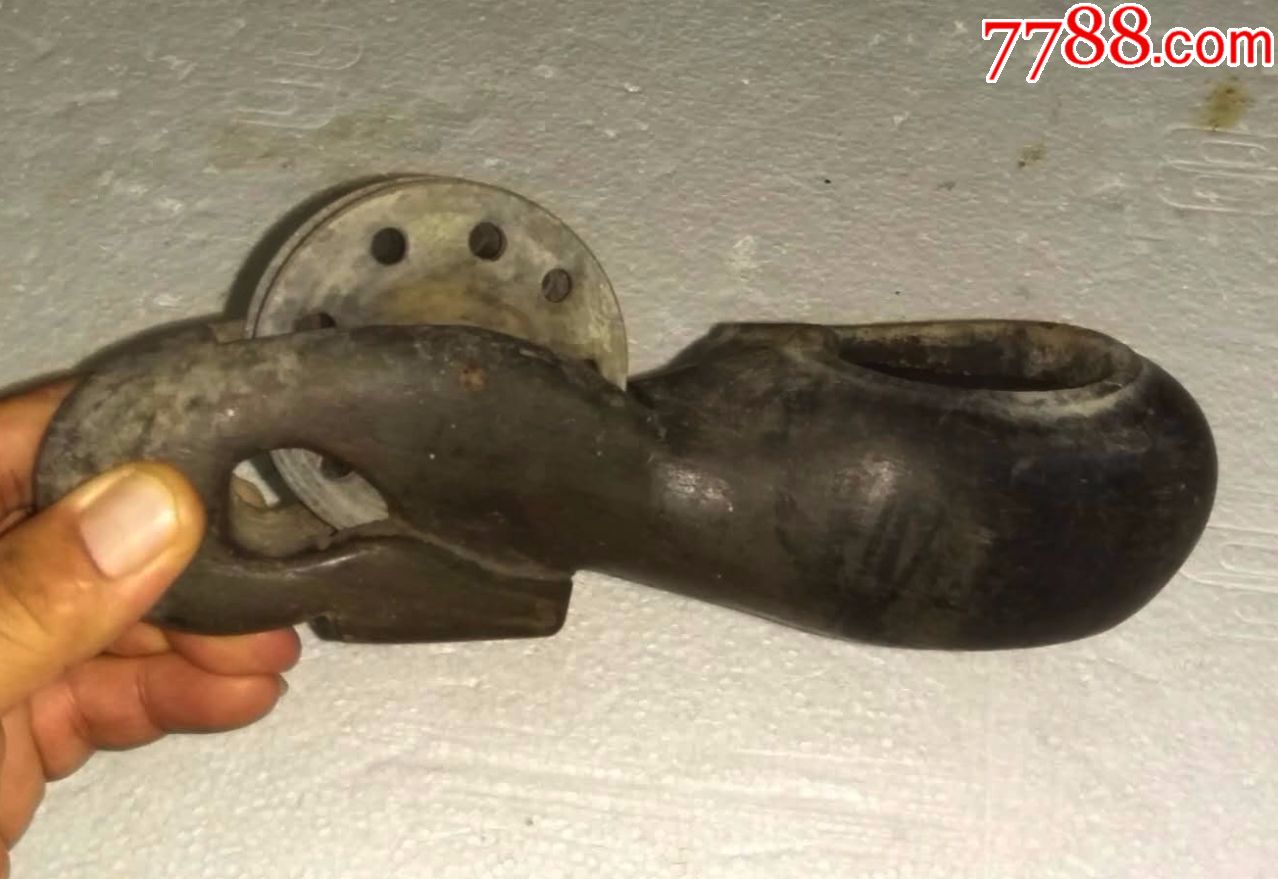 民国墨斗,雕工精致