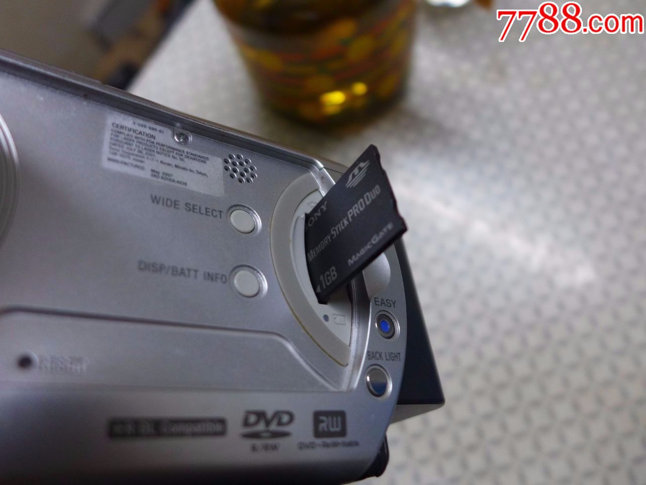 sonydvd光盘摄像机
