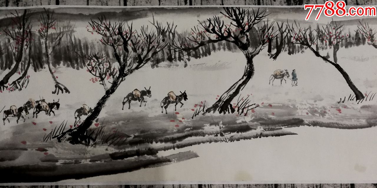 长安画派代表画家之一,陕西美协副主席【方济众】人物
