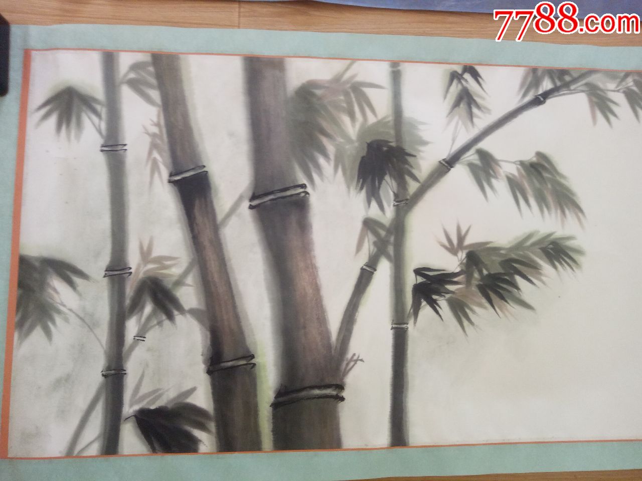 竹报平安水彩画_水粉/水彩原画_第2张