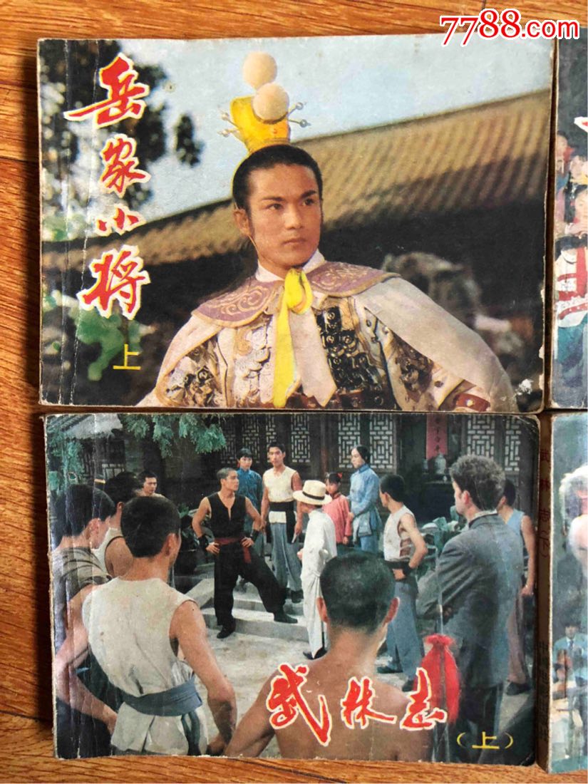 电影版【岳家小将】【武林志】套书共4本