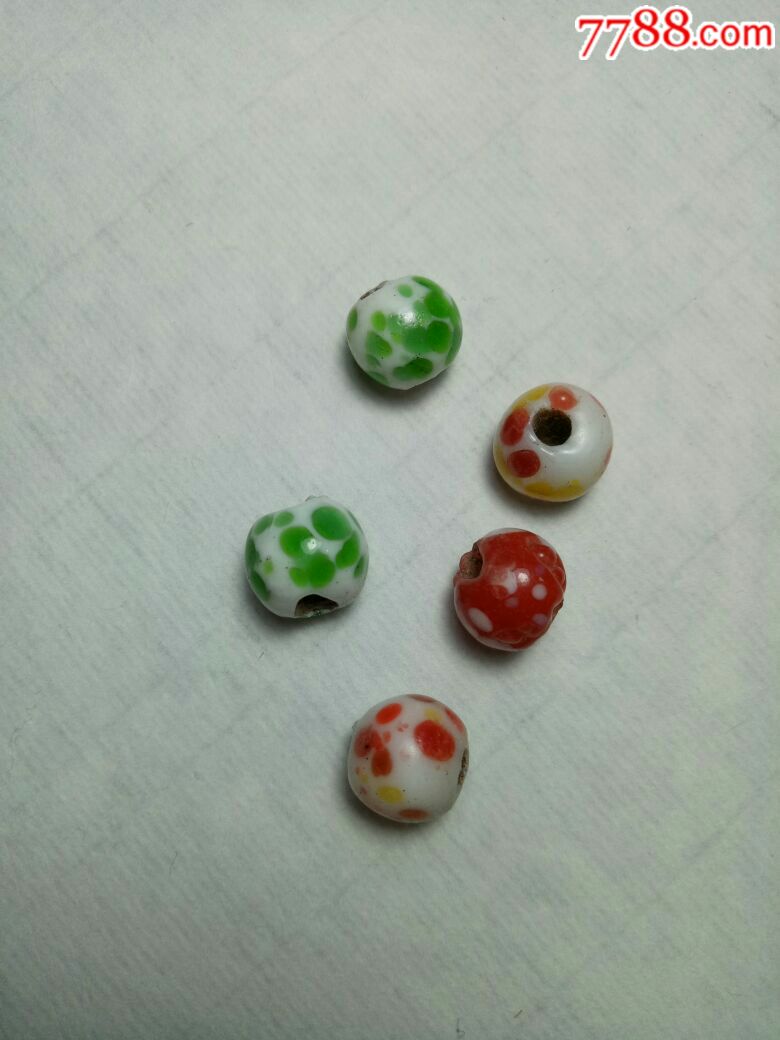 5颗琉璃珠*很老!_价格100元_第1张