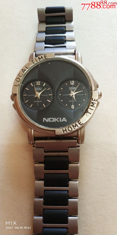 十分漂亮-nokia--双时间的--手表--一块-稀少网上没有