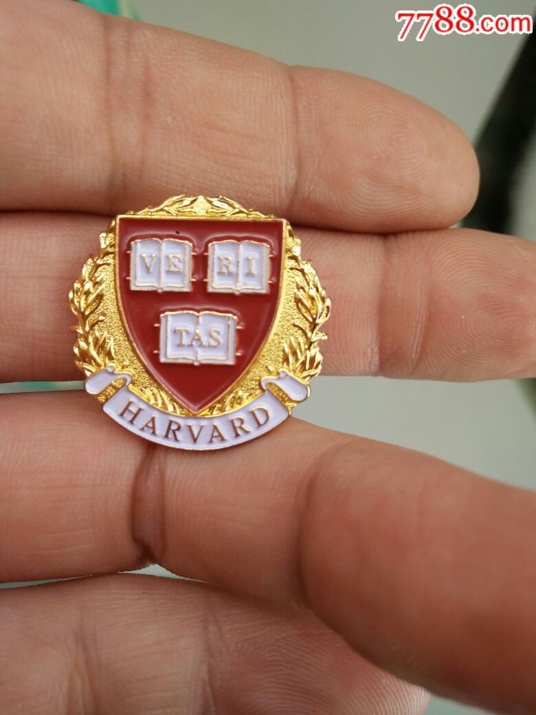 美国哈弗大学,校徽·保真·品相好
