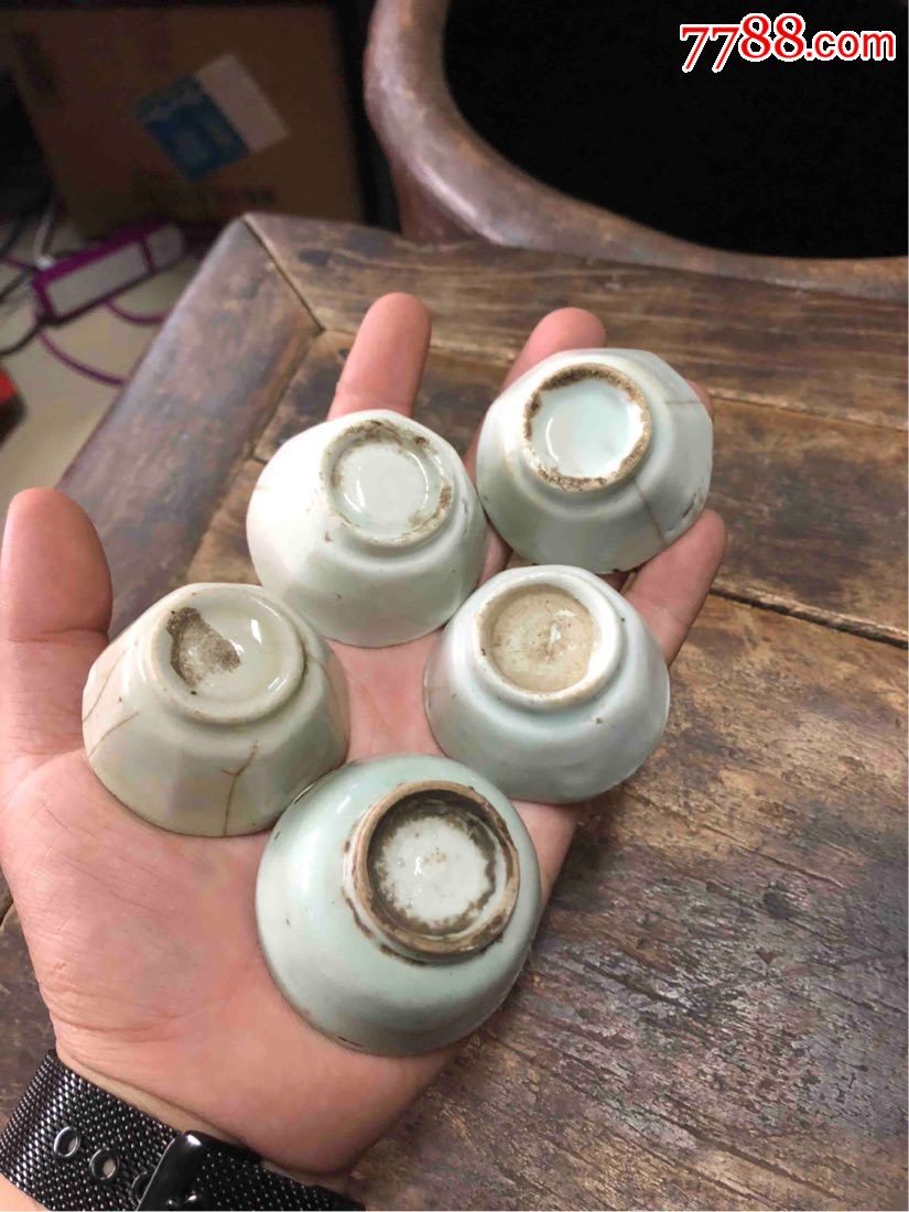 清代老酒杯