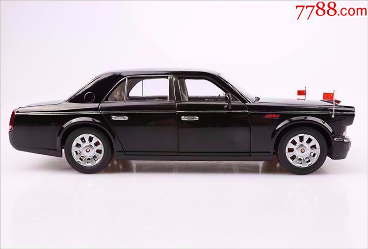 老红旗品牌1:18红旗l7国家礼宾车一汽出品