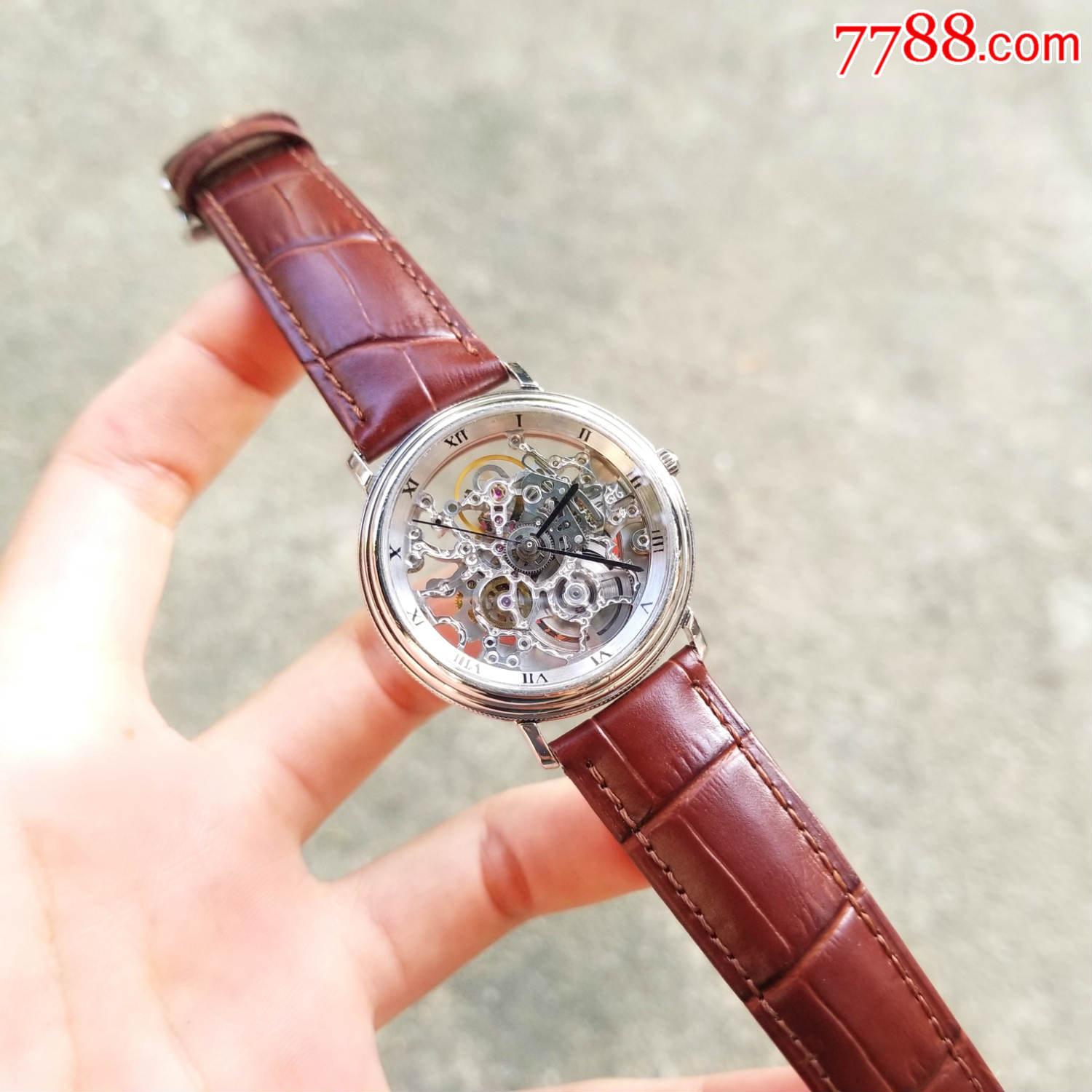 【贵金属:925纯银纯银表壳!