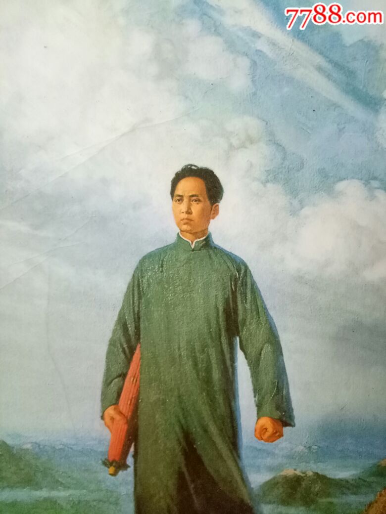 毛主席去安源,全塑像,过塑