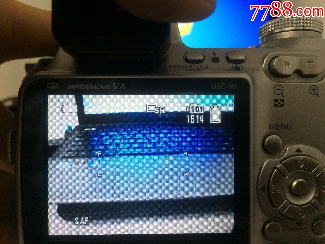 一台sony索尼dsc-h1数码照相机