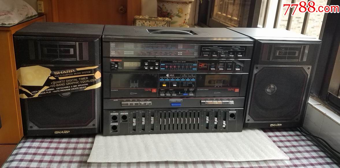 日本原装sharp-hk-9000z(bk)收录机_第1张