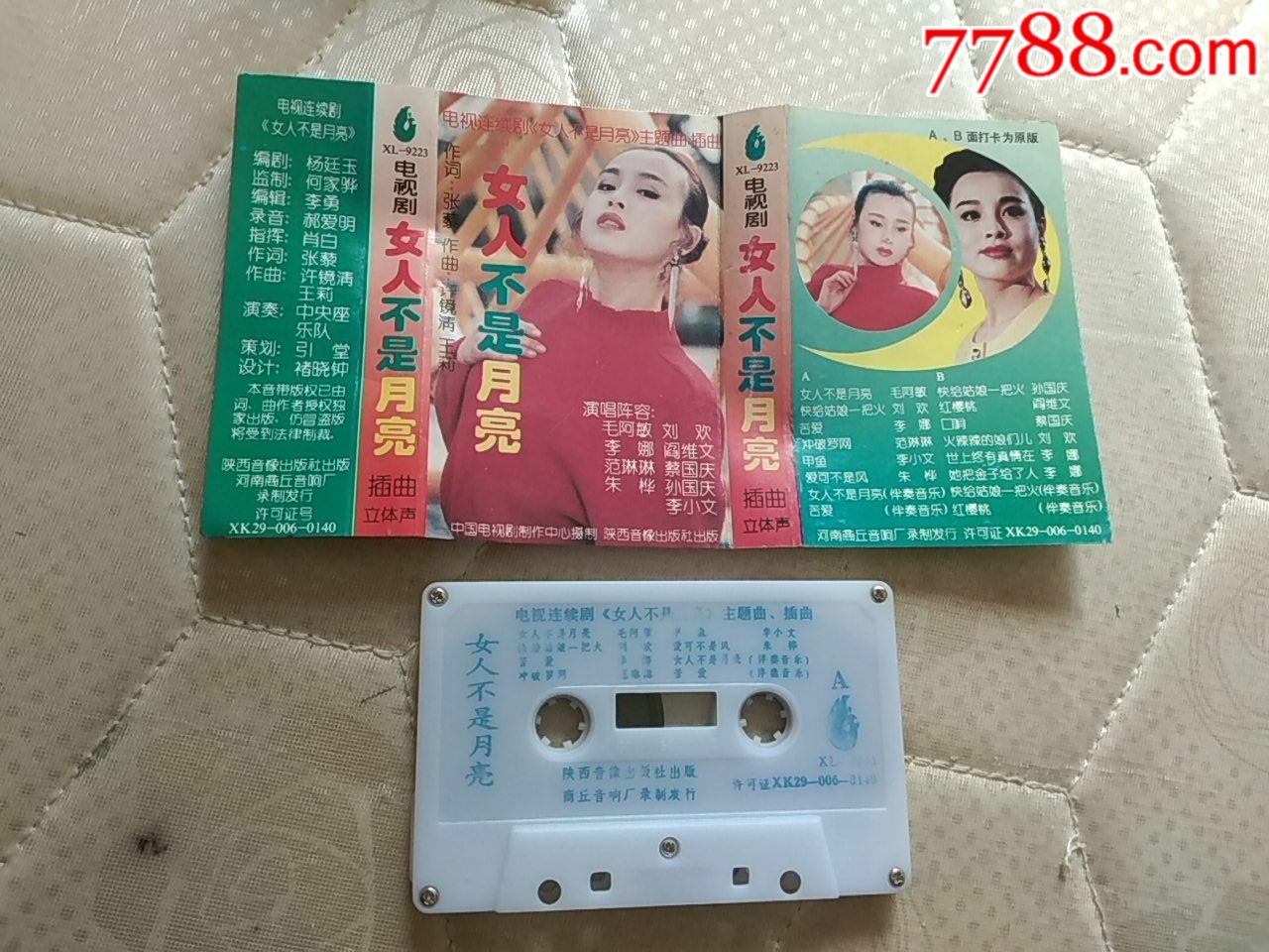 电视剧《女人不是月亮》插曲