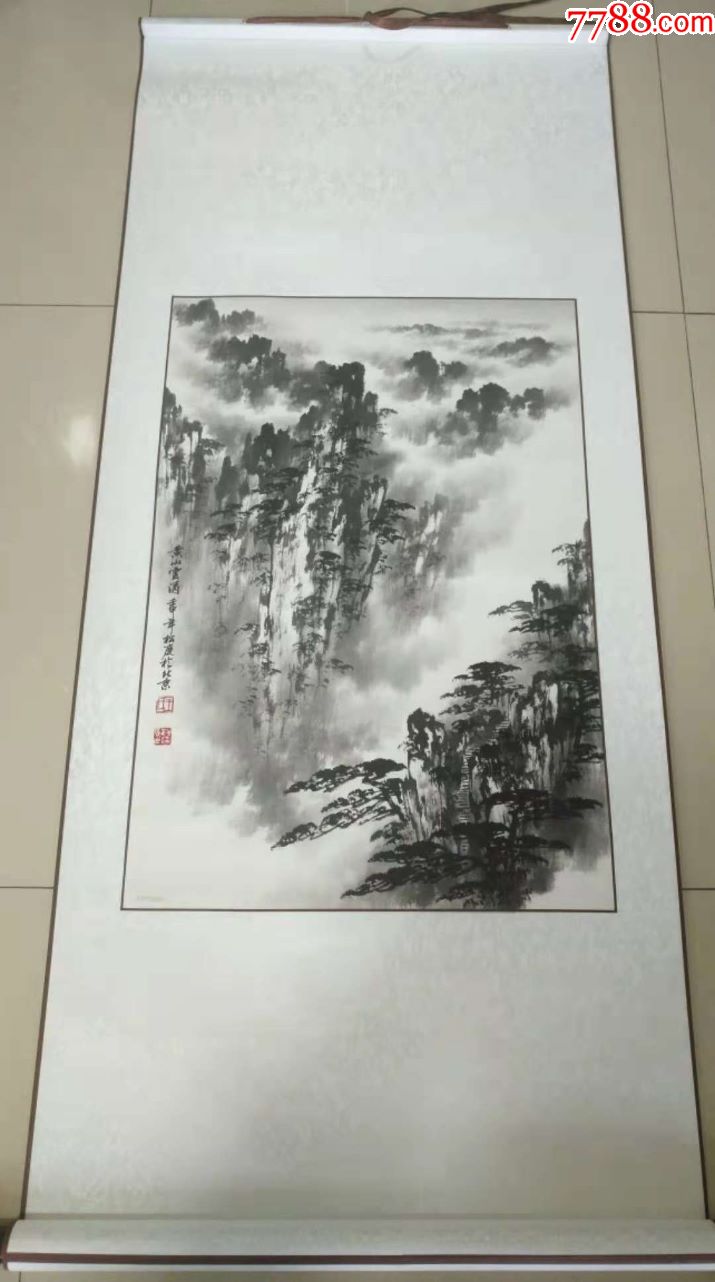 山水原作~王松庭老师的山水作品