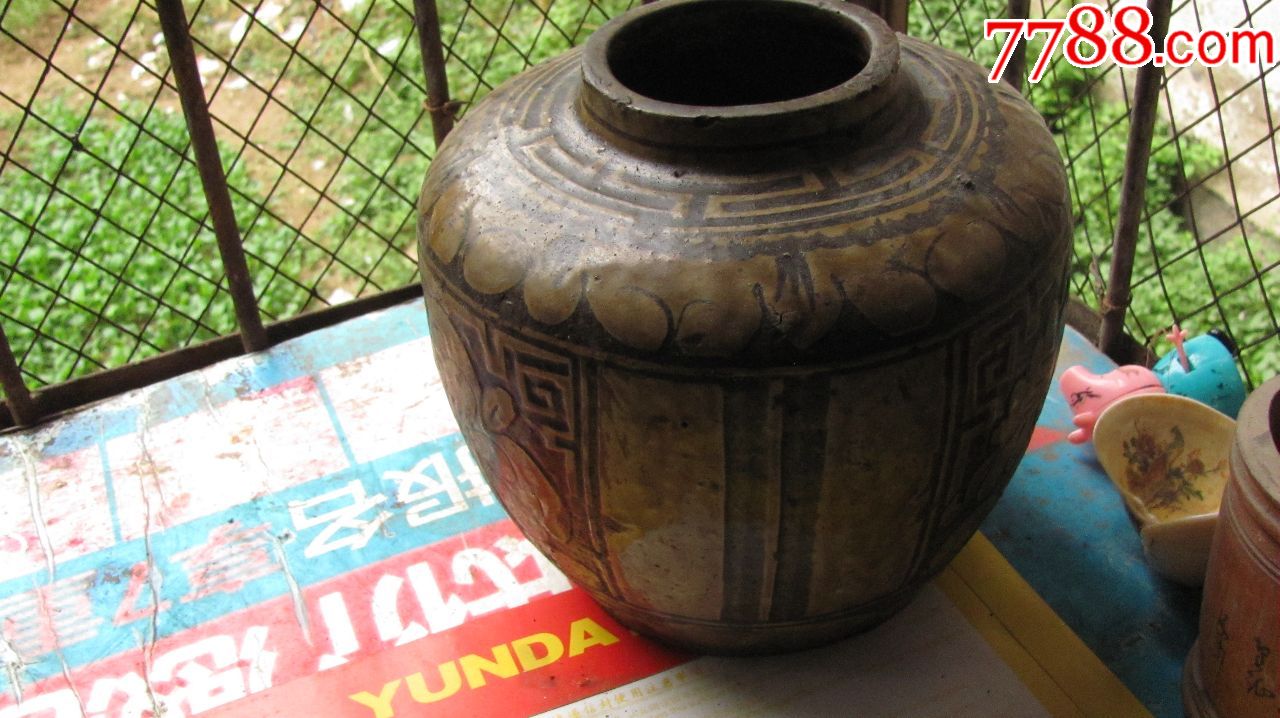 精品马口窑陶罐一个