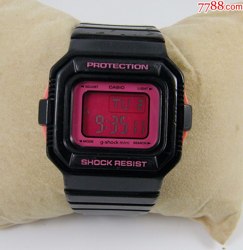 casio卡西欧g-shockgmn-550小方块红屏_第1张