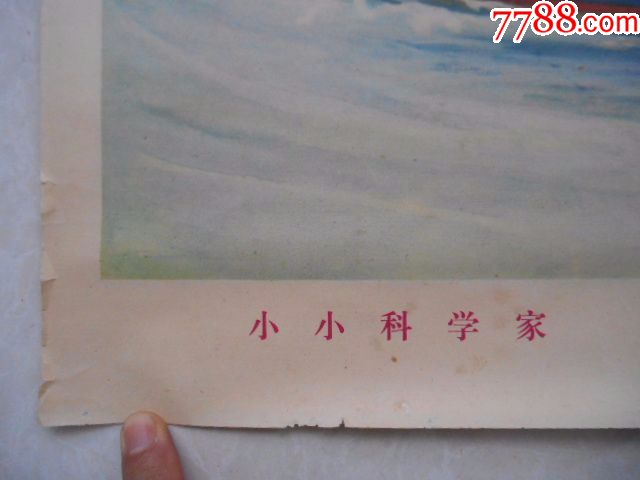 广西宣传画:小小科学家,1978,广西人民出版社一印