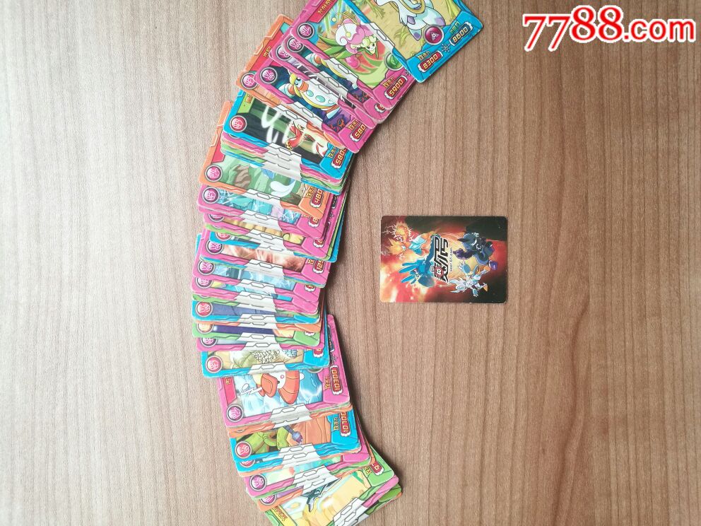 赛尔号卡共55张