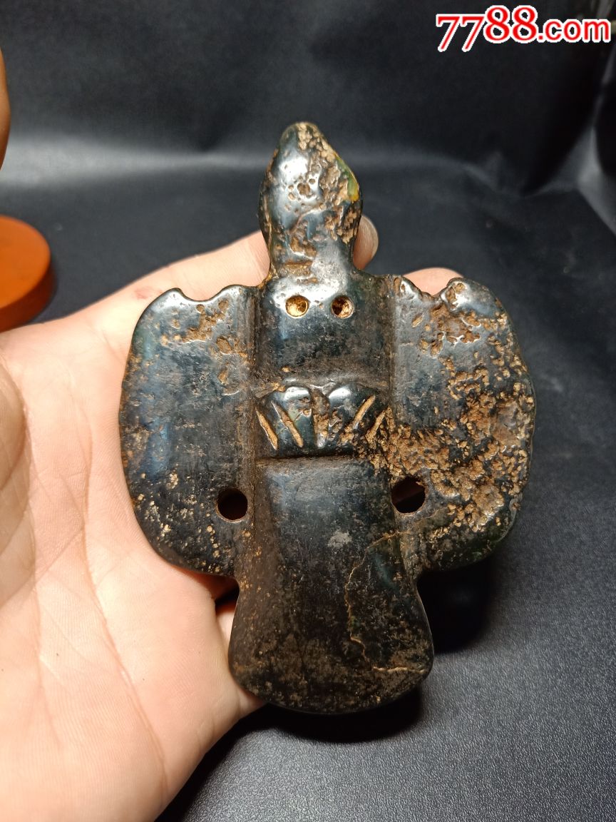 高古玉雕刻的大燕看看