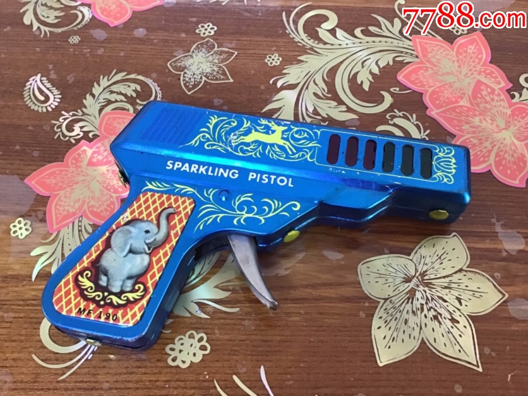 80年代精品玩具,打火石枪