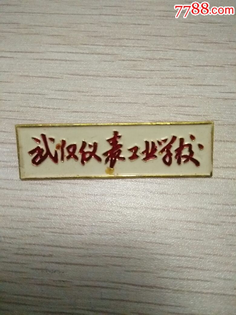 武汉仪表工业学校,校徽/毕业章_第1张