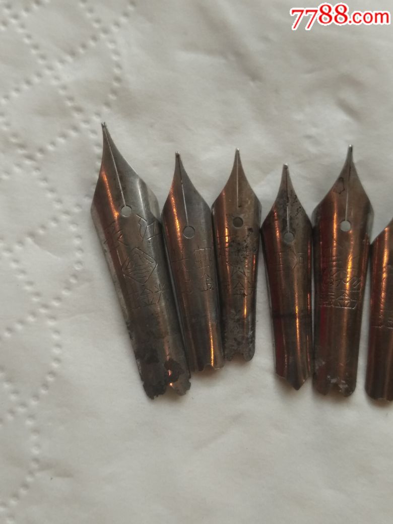 12个国产老铱金尖笔尖