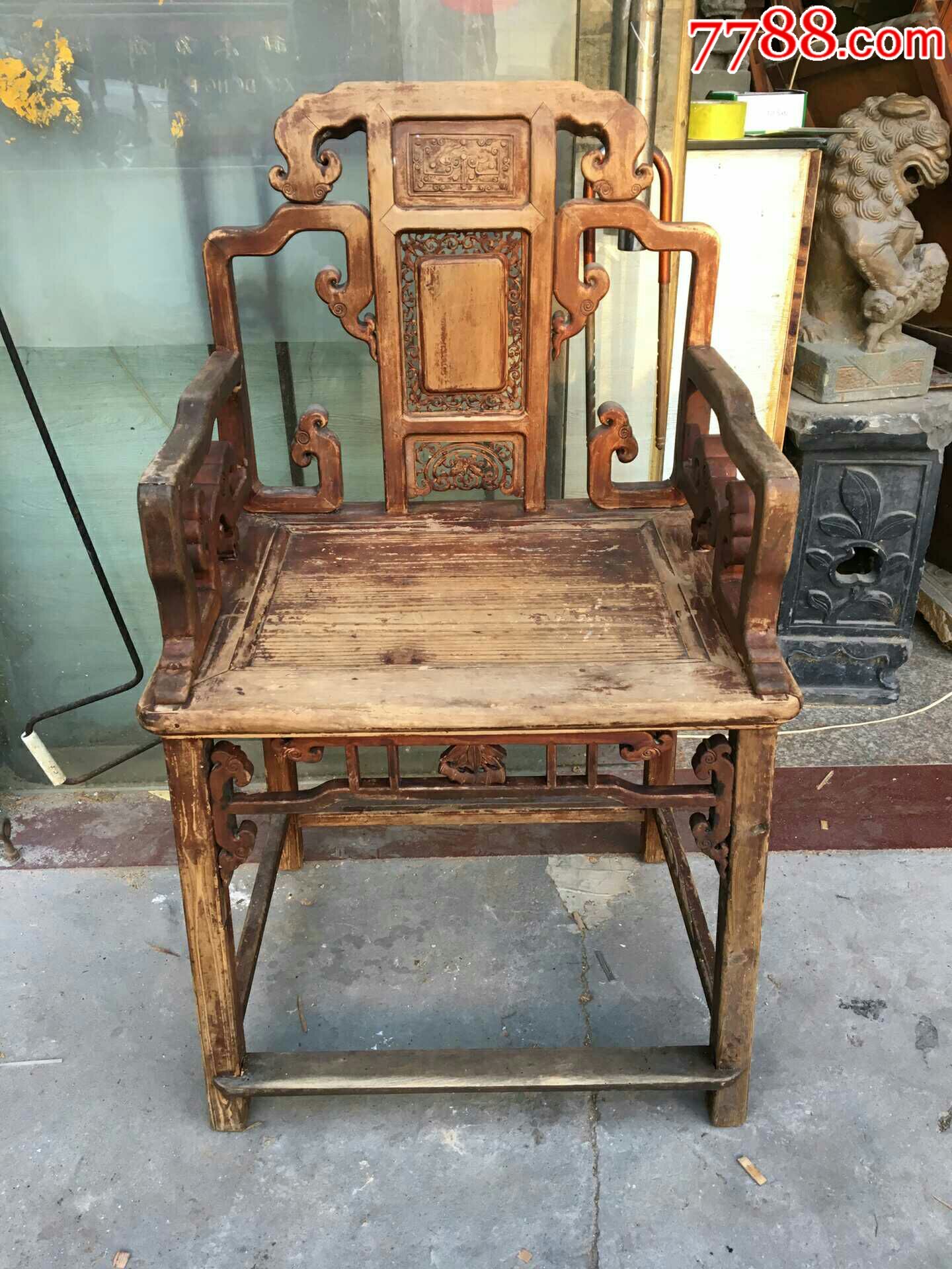 老古董椅子清末