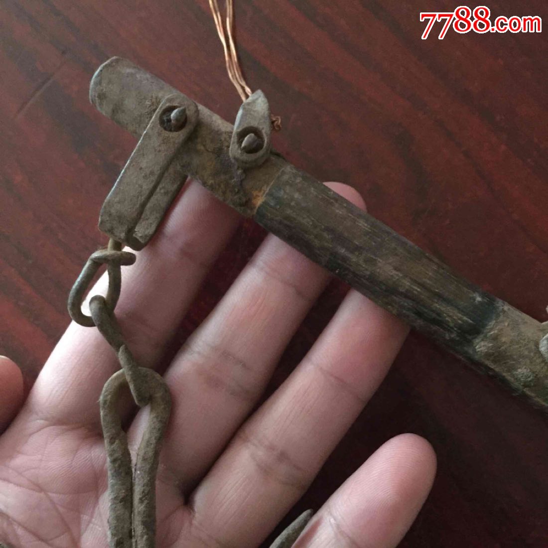 清代老秤一把(漏价起拍)拍前接受一口价